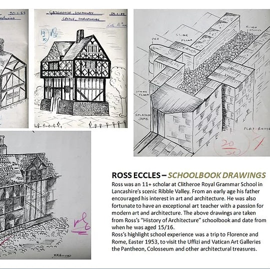 Ross's School Book Drawings