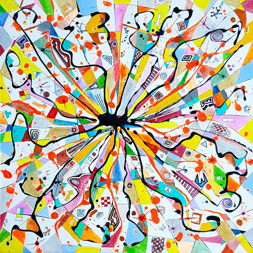 Ross Eccles Artist Confused City Painting Buy Irish Art Online